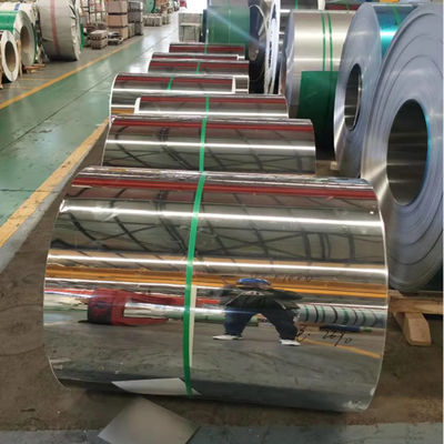 304 스테인리스 스틸 코일 냉불 2B 마무리 ASTM A240 0.3mm ~ 3.0mm 두께 1000mm 1500mm 너비